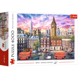 Trefl Red Walking Around London 4000 Piece Puzzle (ONLINE ORDER ONLY)