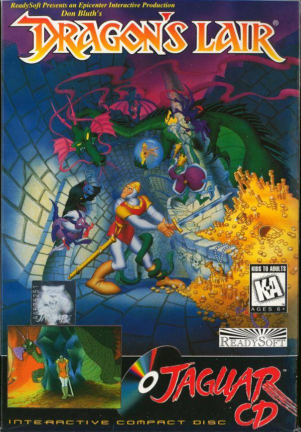 Dragon's Lair (CD) (Atari Jaguar) (Online Only)