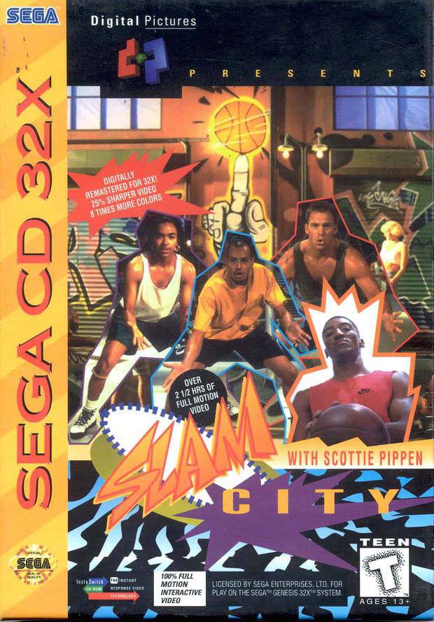 Slam City 32X (Sega CD) (ONLINE ORDER ONLY)