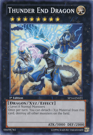 Thunder End Dragon [SP14-EN021] Starfoil Rare (ONLINE ORDER ONLY)