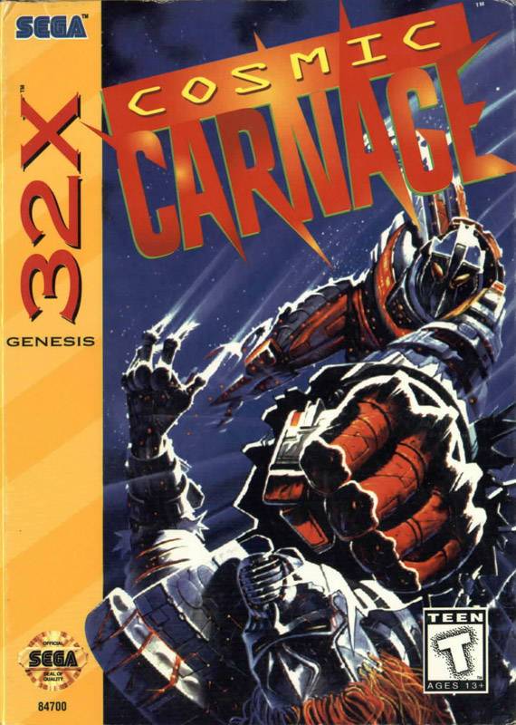 Cosmic Carnage Sega 32X (Sega Genesis) (ONLINE ORDER ONLY)