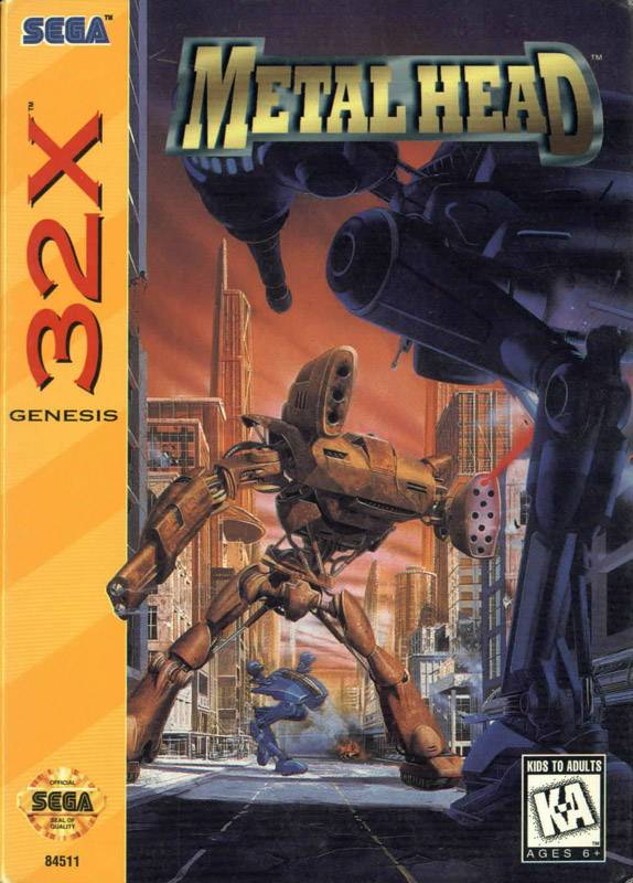 Metal Head Sega 32X (Sega Genesis) (ONLINE ORDER ONLY)