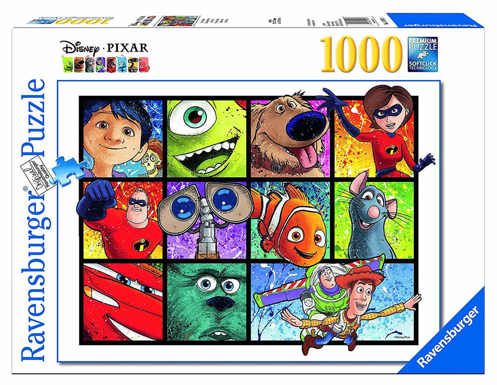 Puzzle: Disney Pixar - Splatter Art (ONLINE ORDER ONLY)