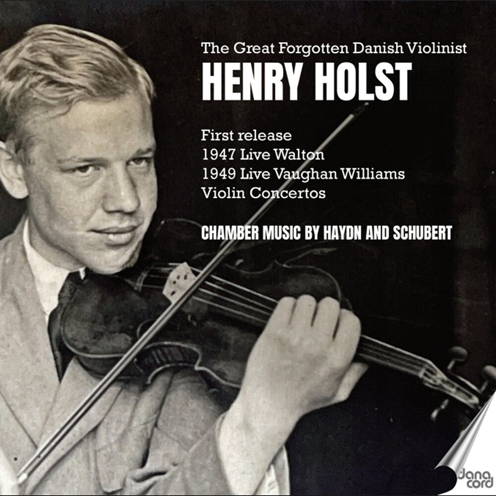 Great Forgotten Danish Violinist Henry Holst [CD]