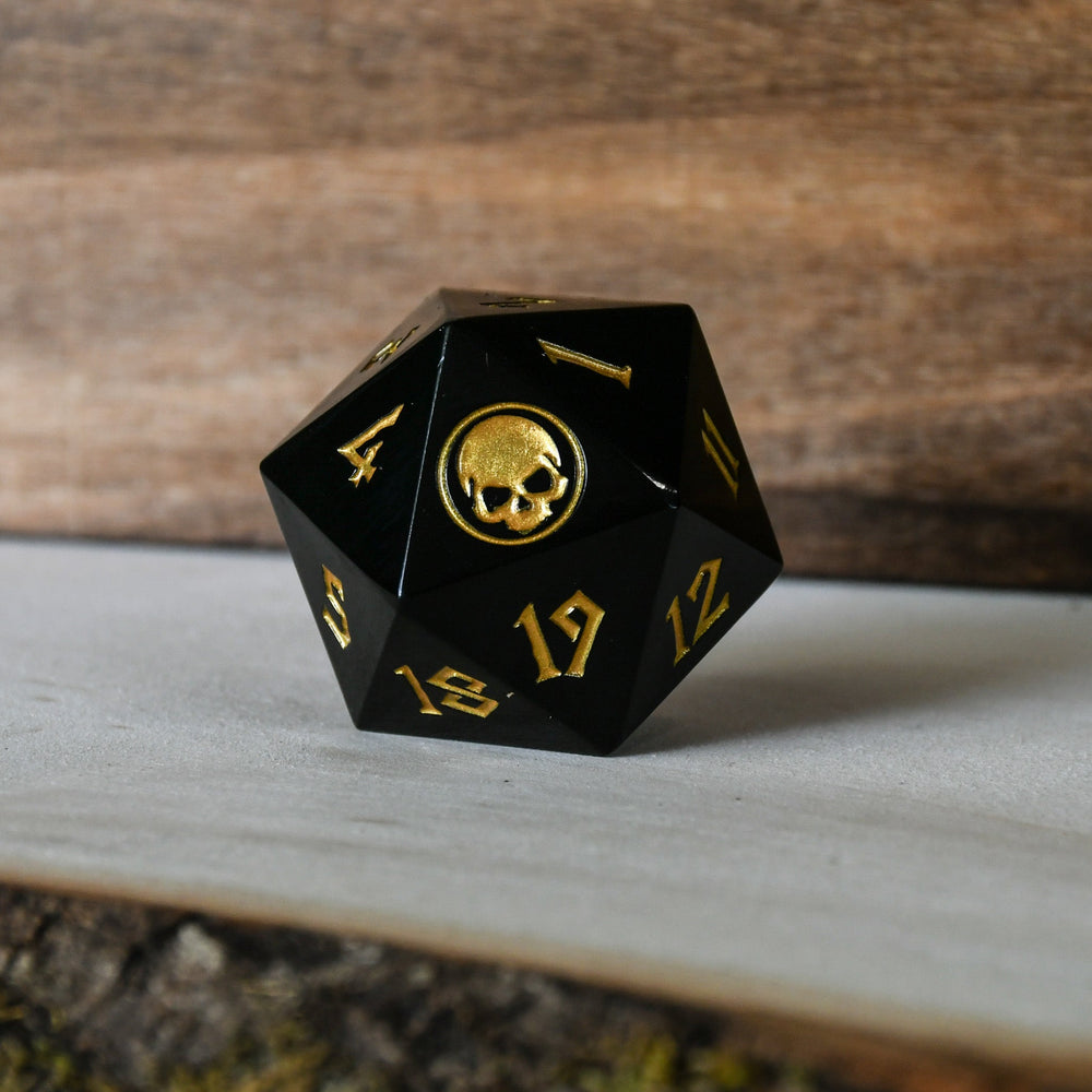 Swamp Mana Spindown Metal D20 (ONLINE ORDER ONLY)