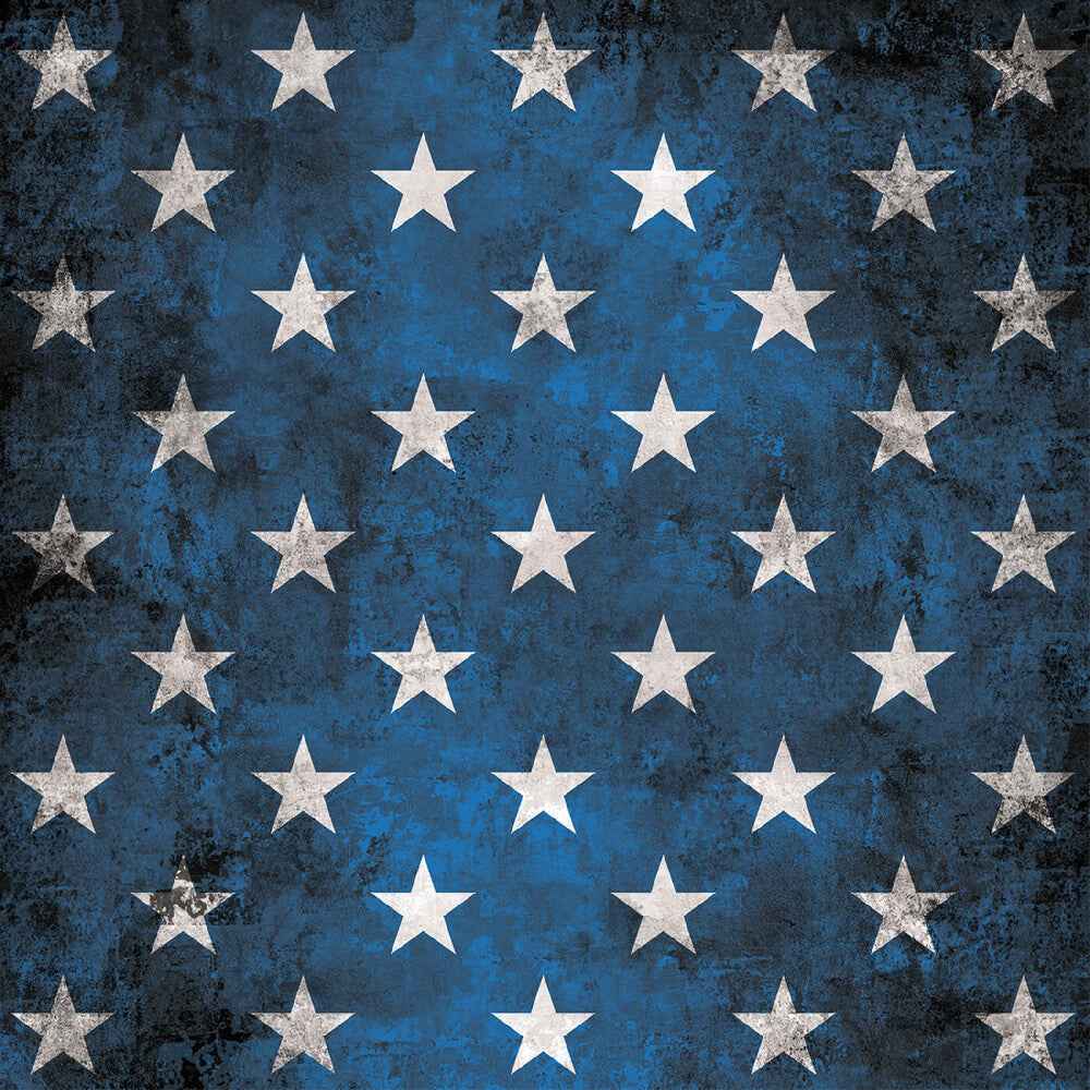 Blasphemy - Tri Stripe Red, White, Blue (Blue) [LP]