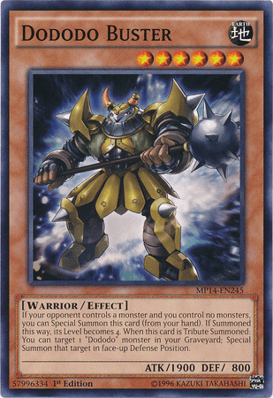 Dododo Buster [MP14-EN245] Common (ONLINE ORDER ONLY)