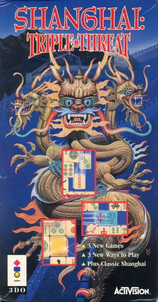 Shanghai Triple Threat (3DO) (ONLINE ORDER ONLY)