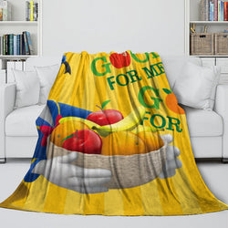 Donald Duck Blanket Flannel Fleece Throw Room Decoration (Online Order Only)