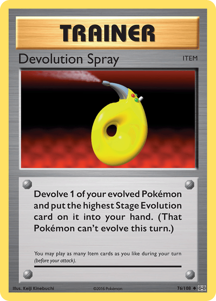 Devolution Spray (76/108) [XY: Evolutions] (Online Only)