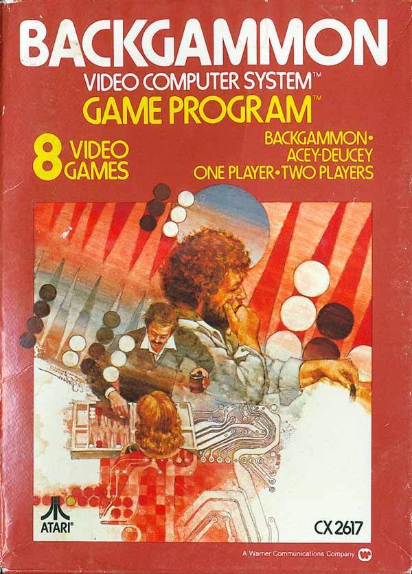 Backgammon (Atari 2600) (Online Order Only)