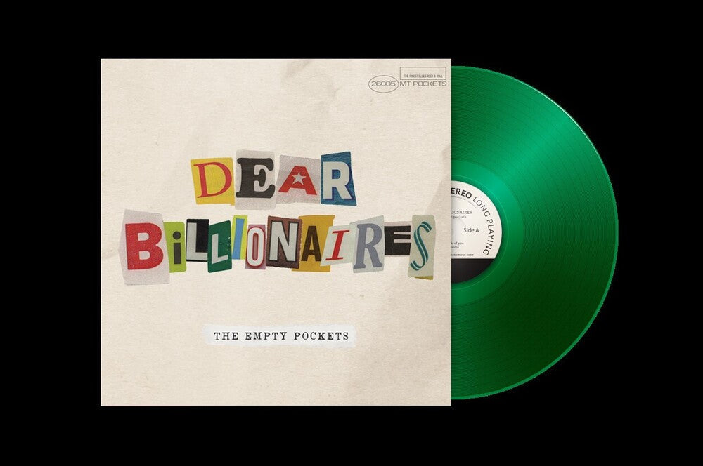 Pre-Order: Dear Billionaires [Colored Vinyl] (Gate) (Grn) (Ofgv) (ONLINE ORDER ONLY)