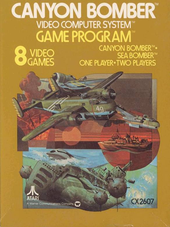 Canyon Bomber (Atari 2600) (Online Order Only)