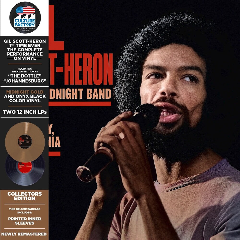 Pre-Order: Live At Berkeley '78 - Black/Gold (Blk) [Colored Vinyl] (ONLINE ORDER ONLY)