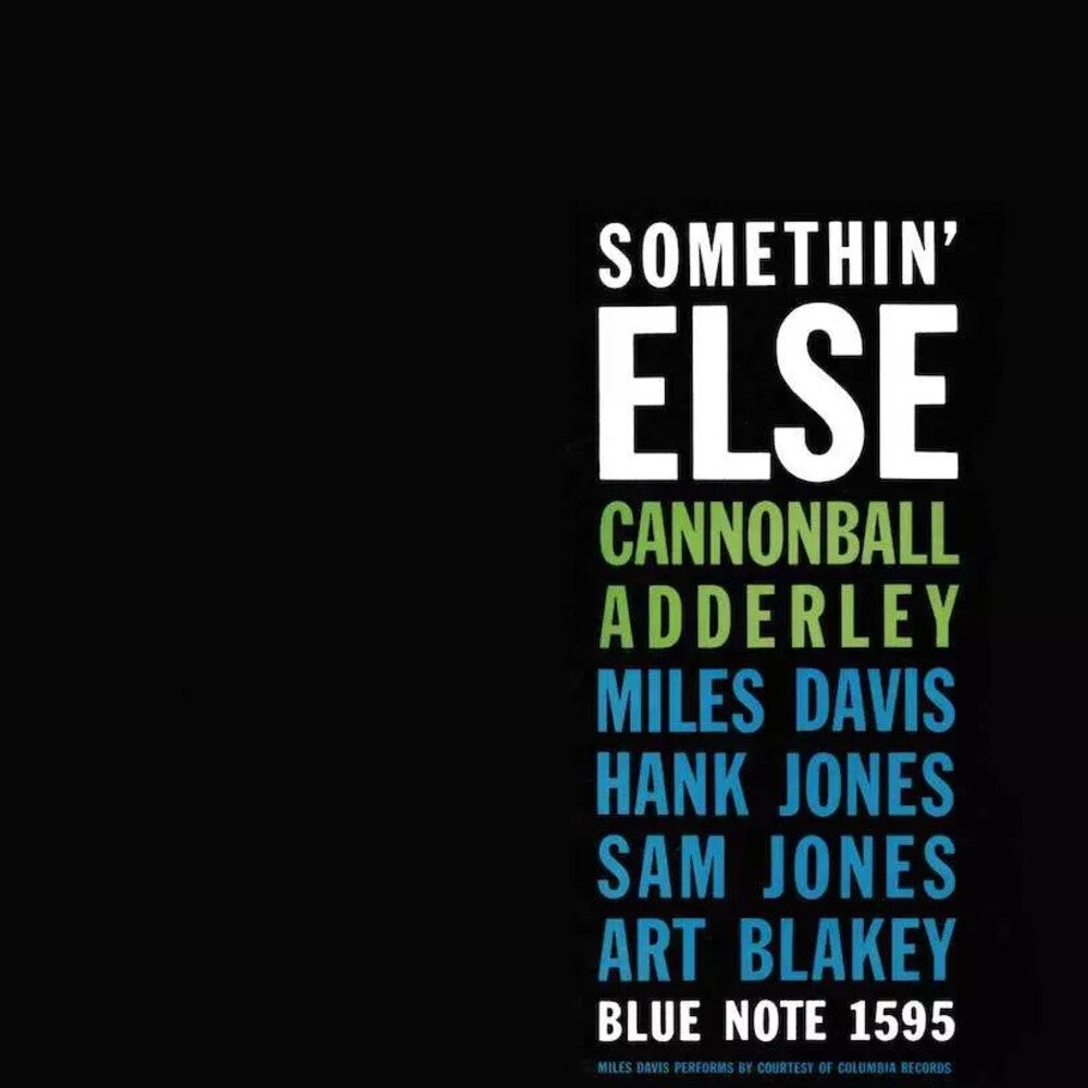 Somethin Else (Blue Note Essentials Series) [LP] (ONLINE ORDER ONLY)