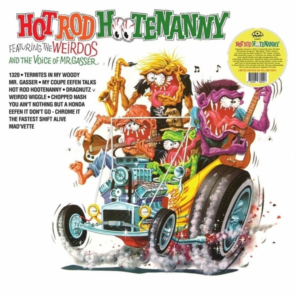 Hot Rod Hootenanny (yellow Vinyl) [LP] (ONLINE ORDER ONLY)