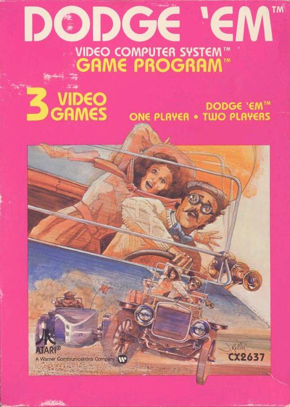 Dodger Cars (Atari 2600) (Online Order Only)