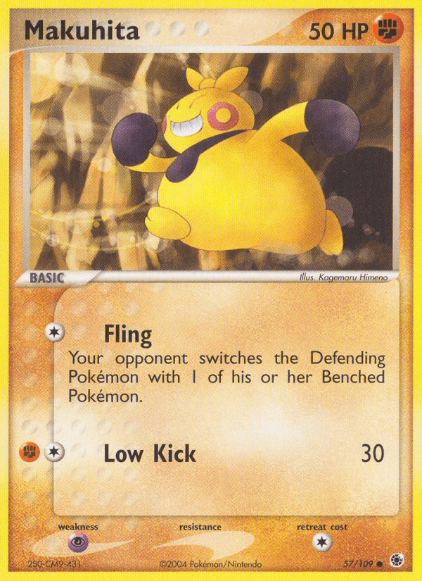 Makuhita (57/109) [EX: Ruby & Sapphire] (Online Only)