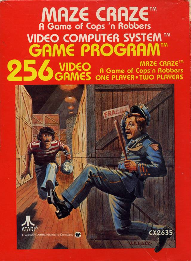 Maze Craze A Game of Cops and Robbers (Atari 2600) (Online Only)