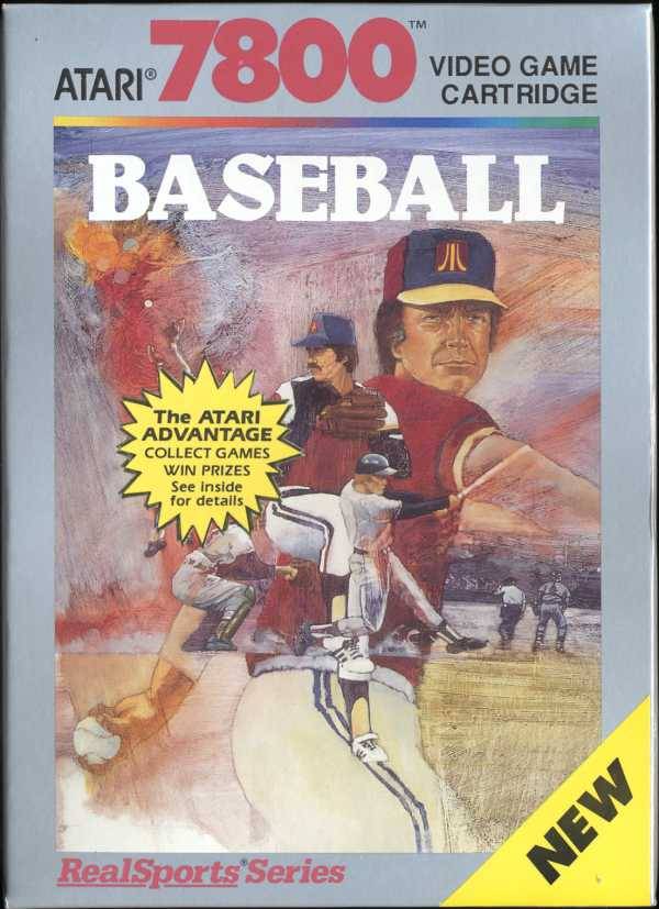 RealSports Baseball (Atari 7800) (Online Only)