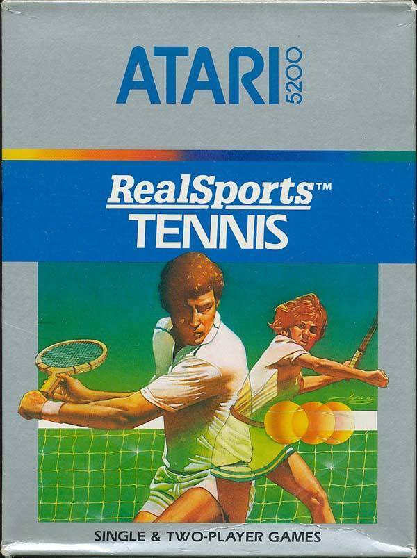 RealSports Tennis (Atari 5200) (Online Only)