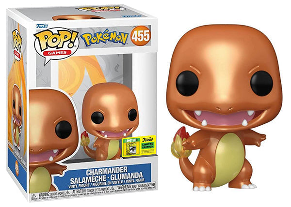 Charmander (Metallic, Pokémon) 455 - 2022 SDCC Exclusive (Online Order Only)
