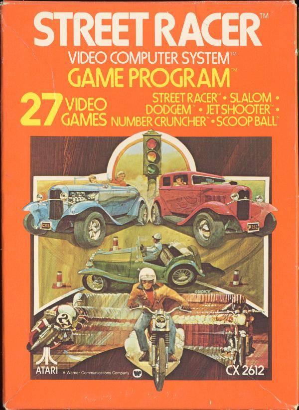 Street Racer (Atari 2600) (Online Order Only)