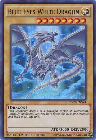 Blue-Eyes White Dragon [MVP1-ENSV4] Ultra Rare (ONLINE ORDER ONLY)