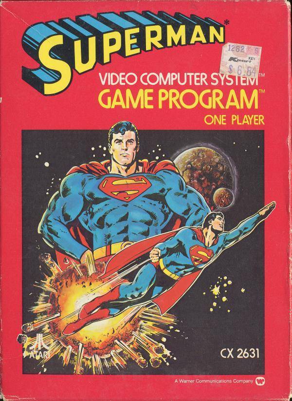 Superman With Box (Atari 2600) (Online Only)