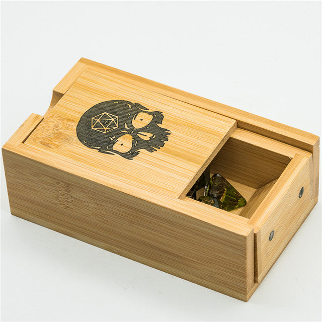 Bamboo Dice Tower Skull Dice Logo (Online Only)