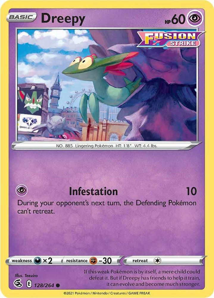 Dreepy (128/264) [Sword & Shield: Fusion Strike] (Online Only)