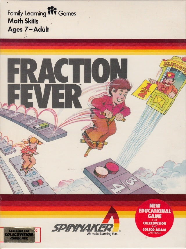 Fraction Fever (Colecovision) (Online Order Only)