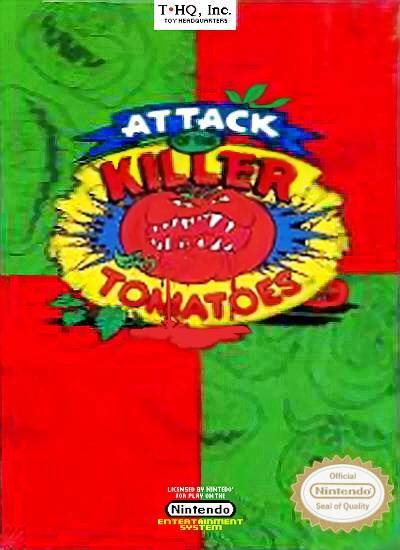 Attack of the Killer Tomatoes (Nintendo NES) (Online Order Only)