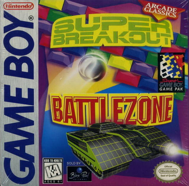Arcade Classics: Super Breakout / Battlezone (Gameboy) (Online Only)