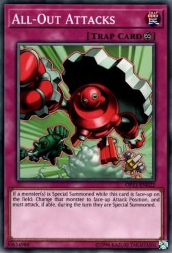 All-Out Attacks [OP11-EN022] Common (ONLINE ORDER ONLY)