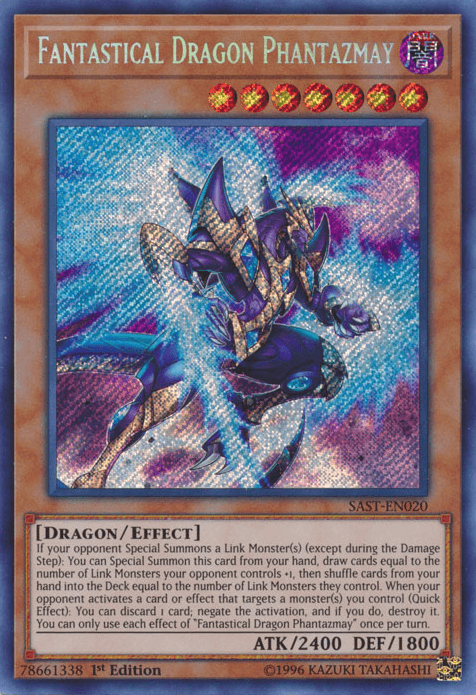 Fantastical Dragon Phantazmay [SAST-EN020] Secret Rare (ONLINE ORDER ONLY)