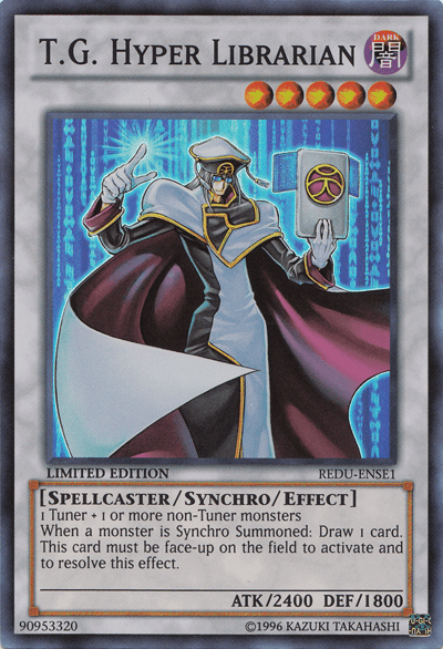 T.G. Hyper Librarian [REDU-ENSE1] Super Rare (ONLINE ORDER ONLY)