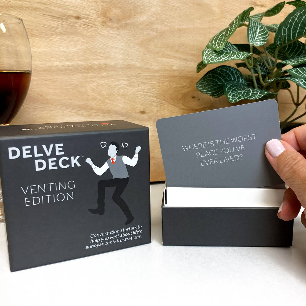 Delve Deck Conversation Cards - Venting Edition (ONLINE ORDER ONLY)