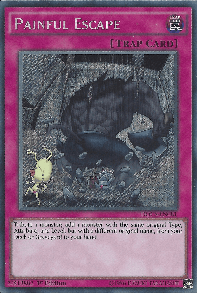 Painful Escape [DOCS-EN081] Secret Rare (ONLINE ORDER ONLY)