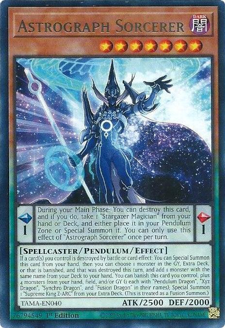 Astrograph Sorcerer [TAMA-EN040] Rare (ONLINE ORDER ONLY)