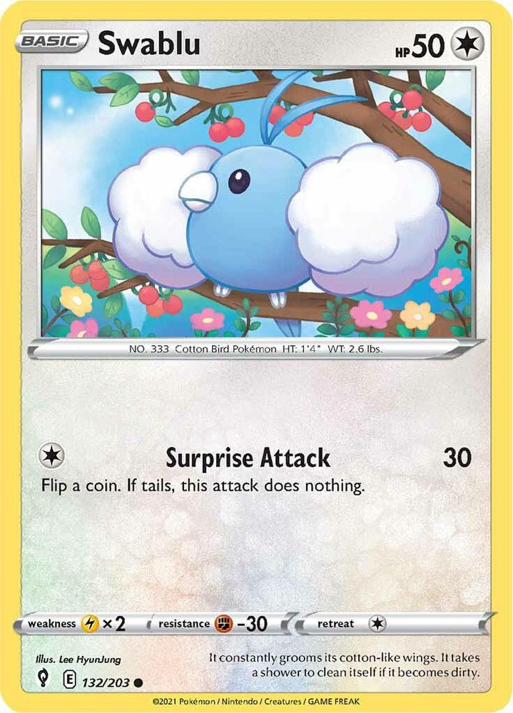 Swablu (132/203) [Sword & Shield: Evolving Skies] (Online Only)