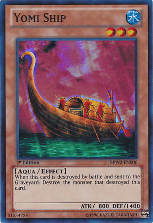 Yomi Ship [BPW2-EN006] Super Rare (ONLINE ORDER ONLY)