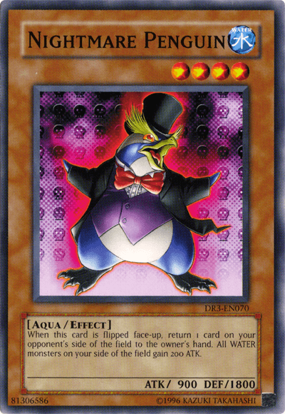 Nightmare Penguin [DR3-EN070] Common (ONLINE ORDER ONLY)