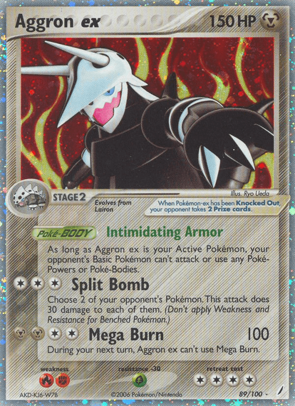Aggron ex (89/100) [EX: Crystal Guardians] (Online Only)