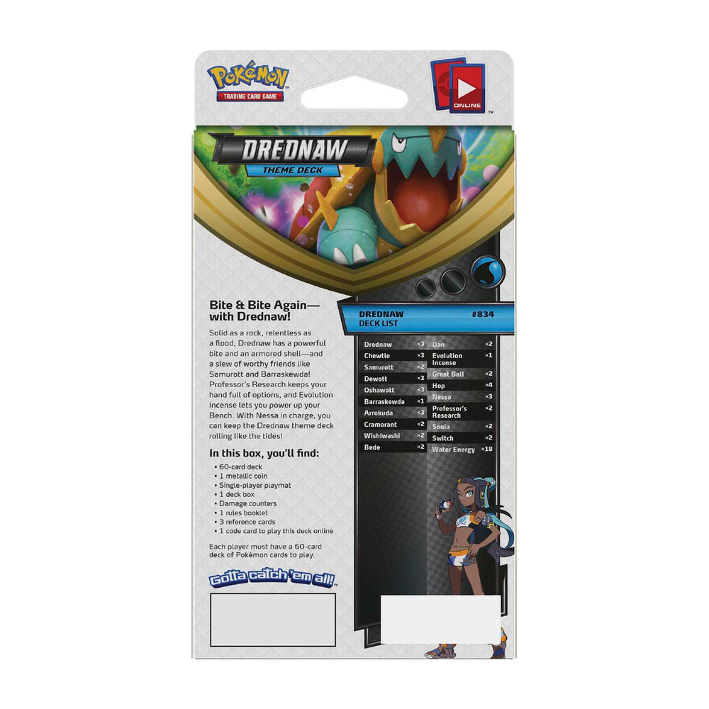 Sword & Shield: Vivid Voltage - Theme Deck (Drednaw) (ONLINE ORDER ONLY)