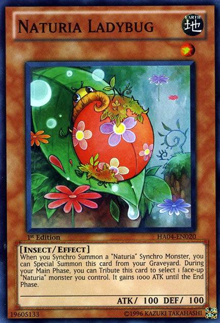 Naturia Ladybug [HA04-EN020] Super Rare (ONLINE ORDER ONLY)