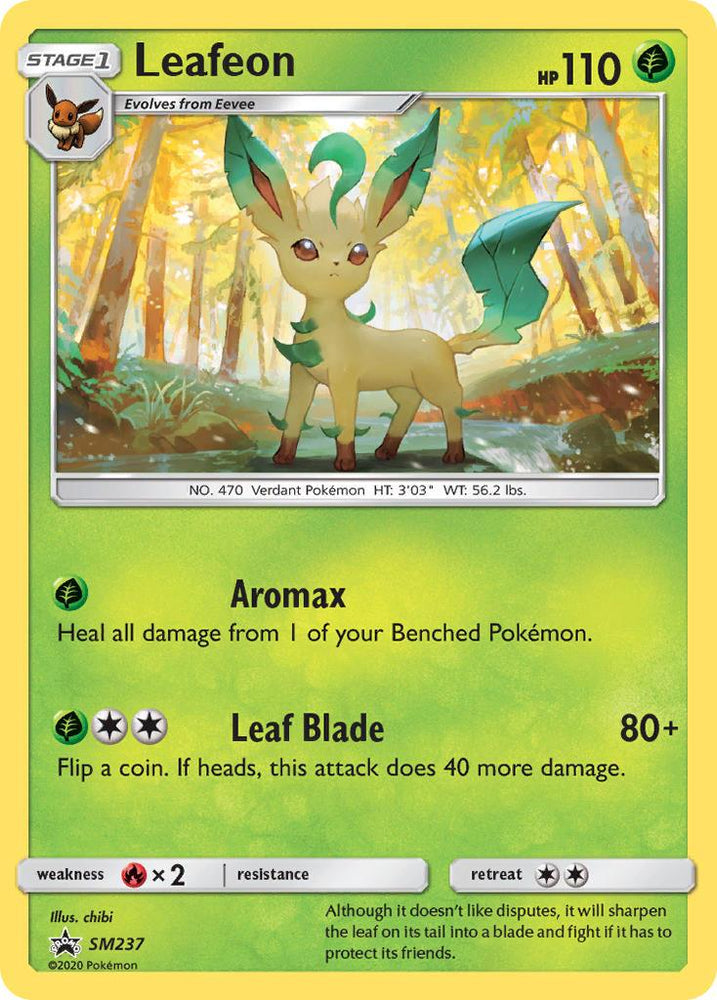 Leafeon (SM237) [Sun & Moon: Black Star Promos] (Online Only)