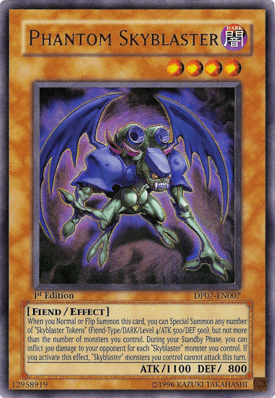 Phantom Skyblaster [DP07-EN007] Ultra Rare (ONLINE ORDER ONLY)