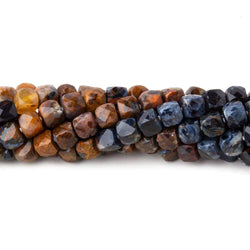 4.5mm Pietersite Micro Faceted Cubes 12 inch 71 beads A (ONLINE ORDER ONLY)