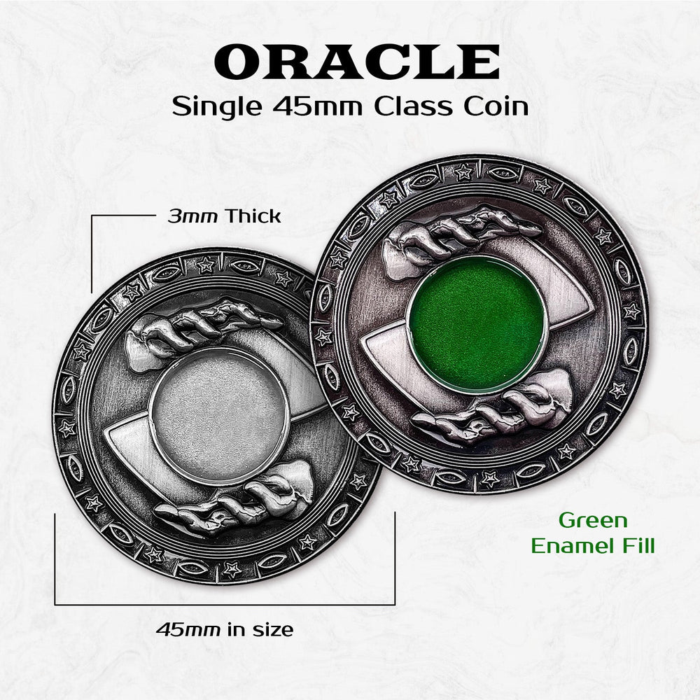 Oracle - Single 45mm Class Coins (ONLINE ORDER ONLY)